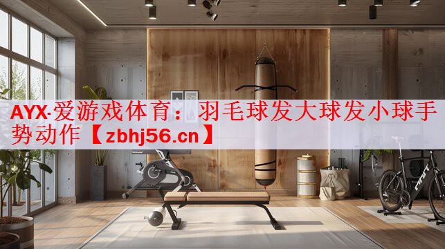 AYX·爱游戏体育：羽毛球发大球发小球手势动作