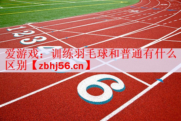 爱游戏：训练羽毛球和普通有什么区别