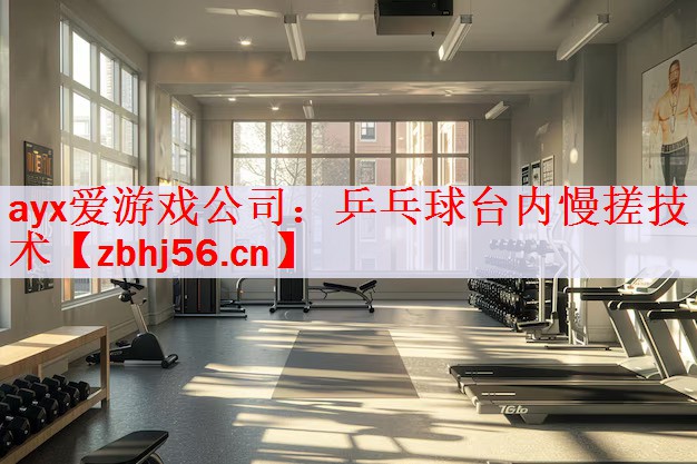 乒乓球台内慢搓技术