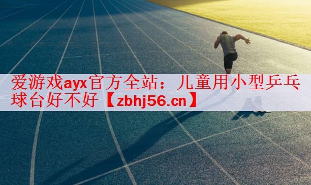 儿童用小型乒乓球台好不好